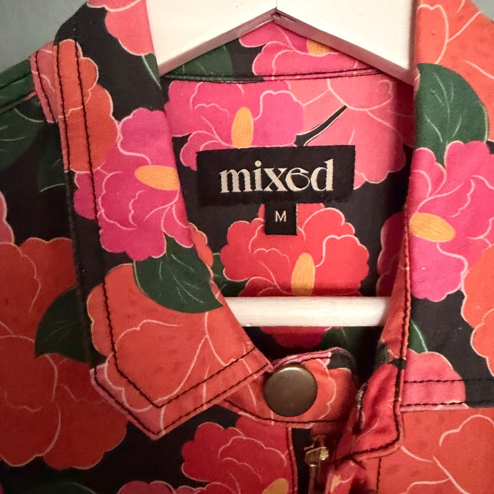 Mixed by Nasrin size M Classic Jumpsuit in Ruby - Picture 4 of 12